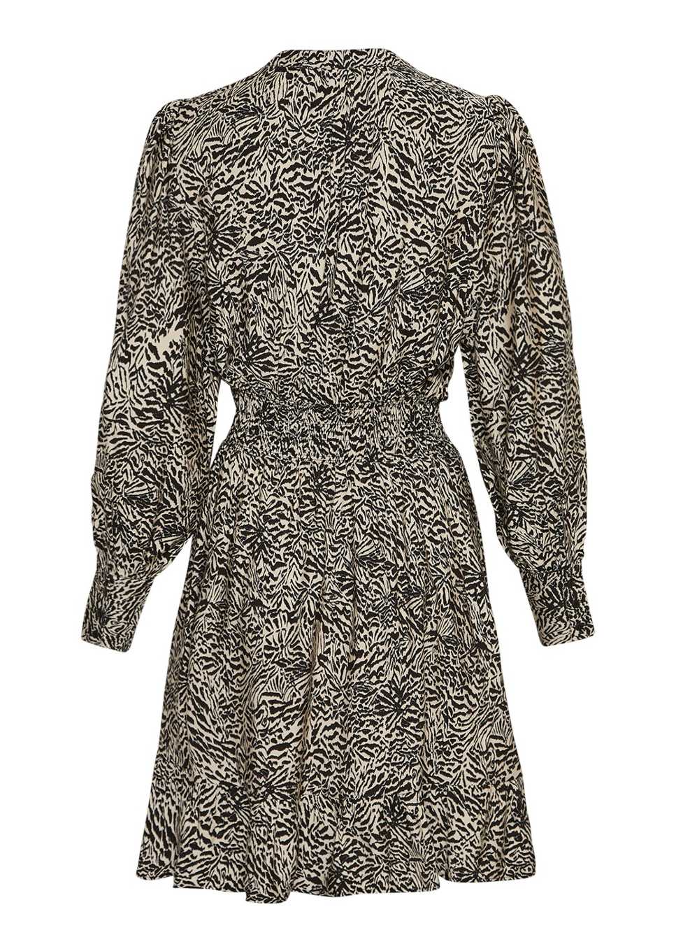 MSCH Copenhagen print jurk Amabella product foto achterkant
