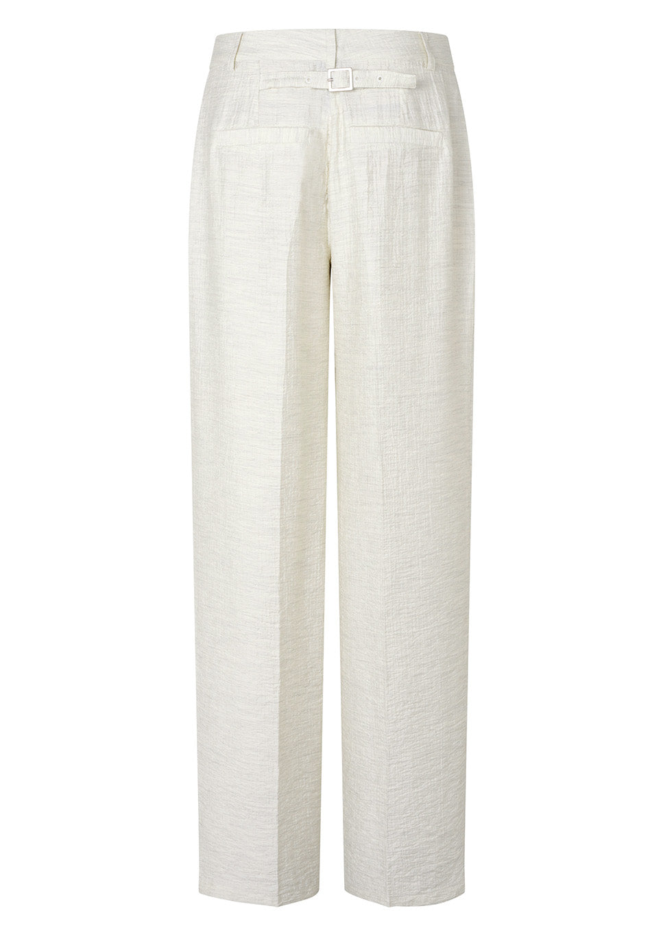 mbyM Dagma-M broek met structuur off white achterkant