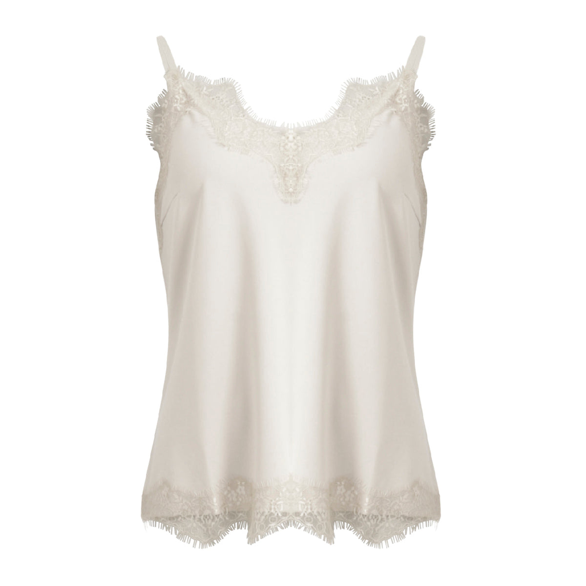 CC Heart Lace top met kant Nude