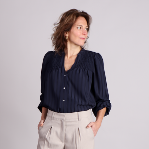 V-hals blouse dames