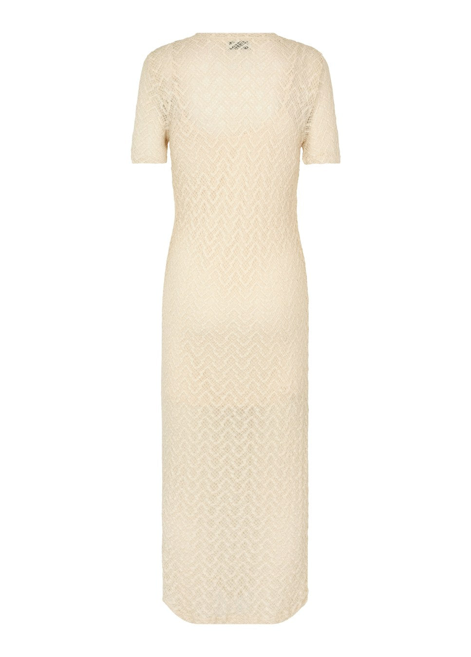 Beige zomer jurk van Modstrom bij dameskleding Boetiek Aniek. Beige gehaakte lange jurk Hendrick van het merk Modstrom. De lange jurk heeft een ronde hals, korte mouwen met een onderjurk met verstelbare bandjes. Een super leuke zomerjurk. Shop de nieuwe collectie jurken, zomer jurken, dames jurken, gehaakte jurken.