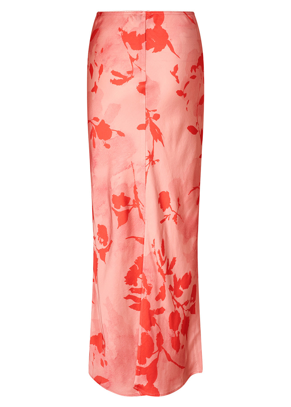 Achterkant mbyM Aninda-M Felissa Rok met print roze satijn 