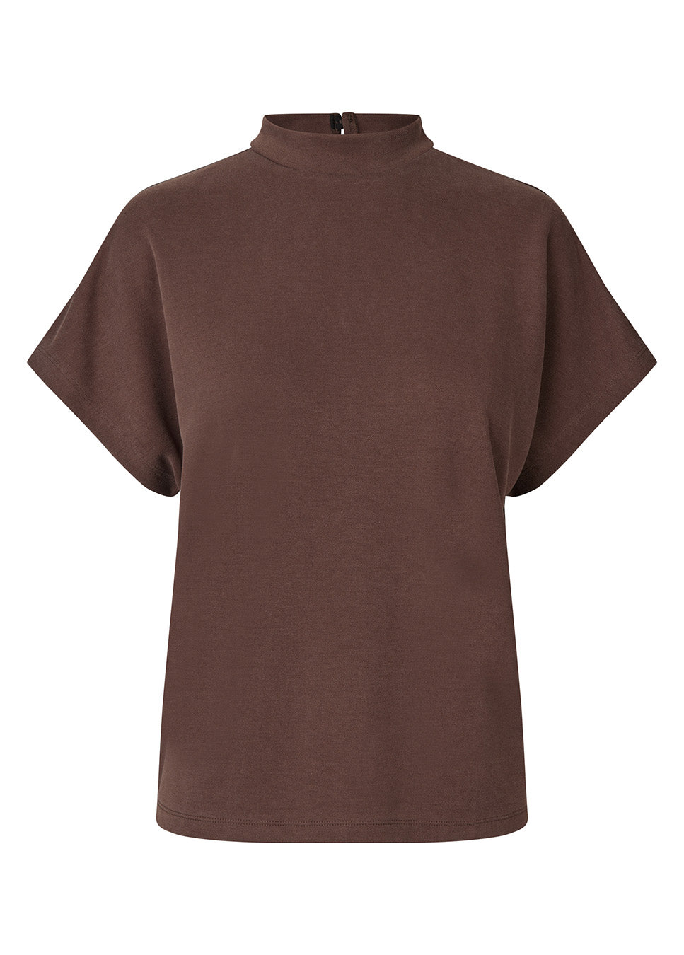 mbyM Linea Short-M top bruin Bosko Luxe voorkant